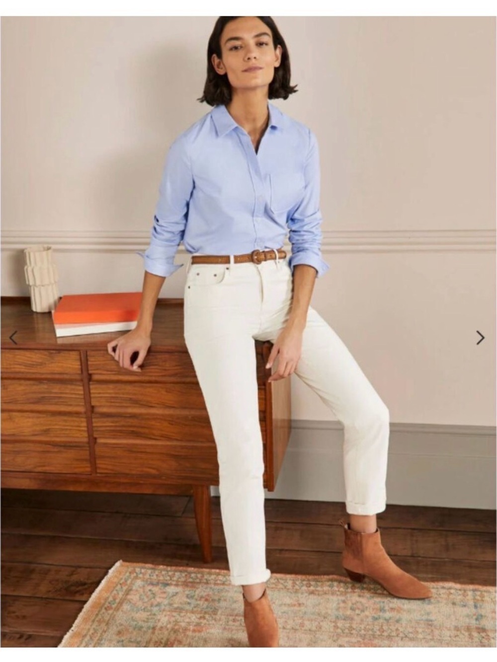 Boden Denim Girlfriend Jeans Size 8L